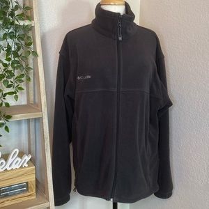 Columbia full zippier gray sweater jacket